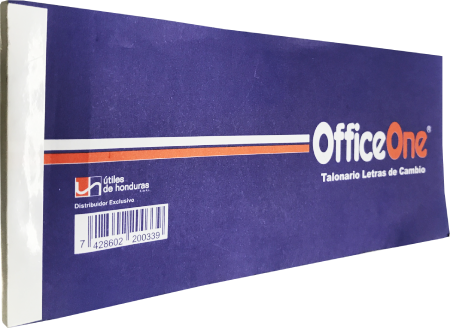 Talonario de Letra de Cambio OFFICE ONE 10061