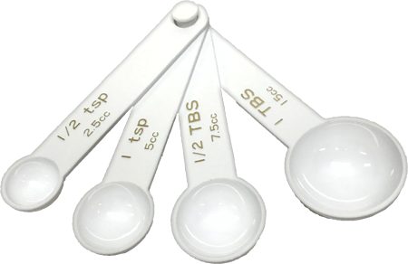 Cucharas Medidoras 3041W