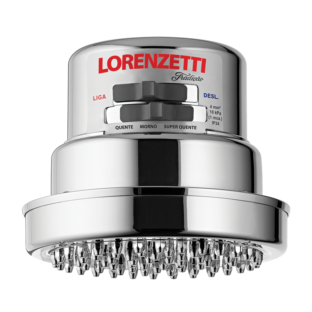Ducha Cromada 4T 120V/5700W LORENZETTI Tradição