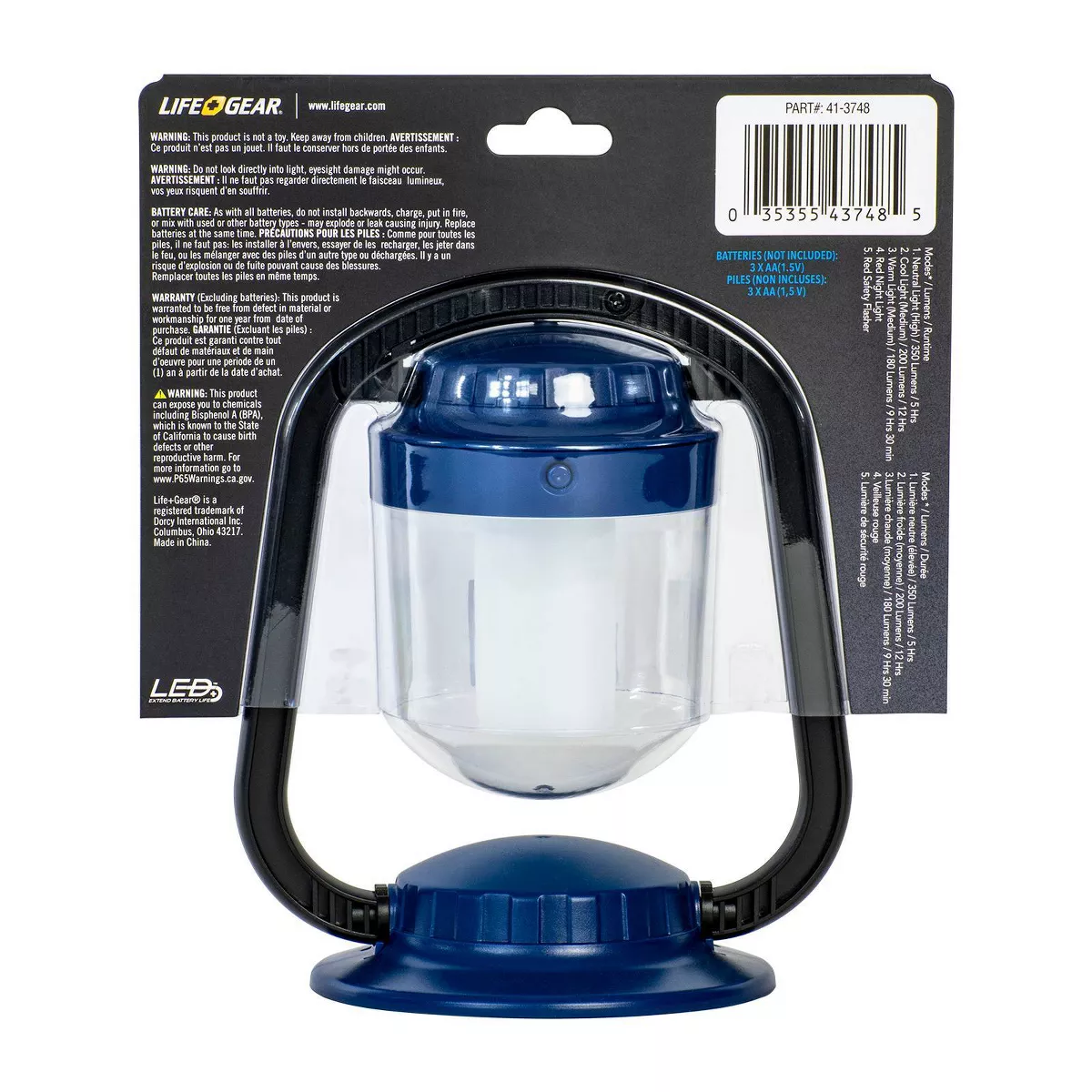 Linterna Luminosa 350 Lumenes Con Bateria AA-media-48694