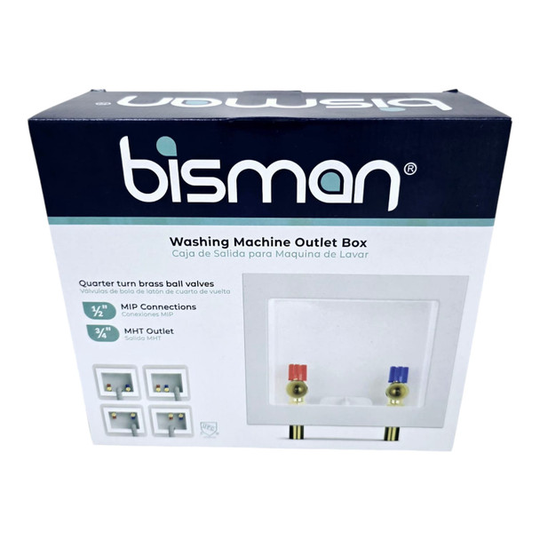 Caja de Salida Para Lavadora BISMAN