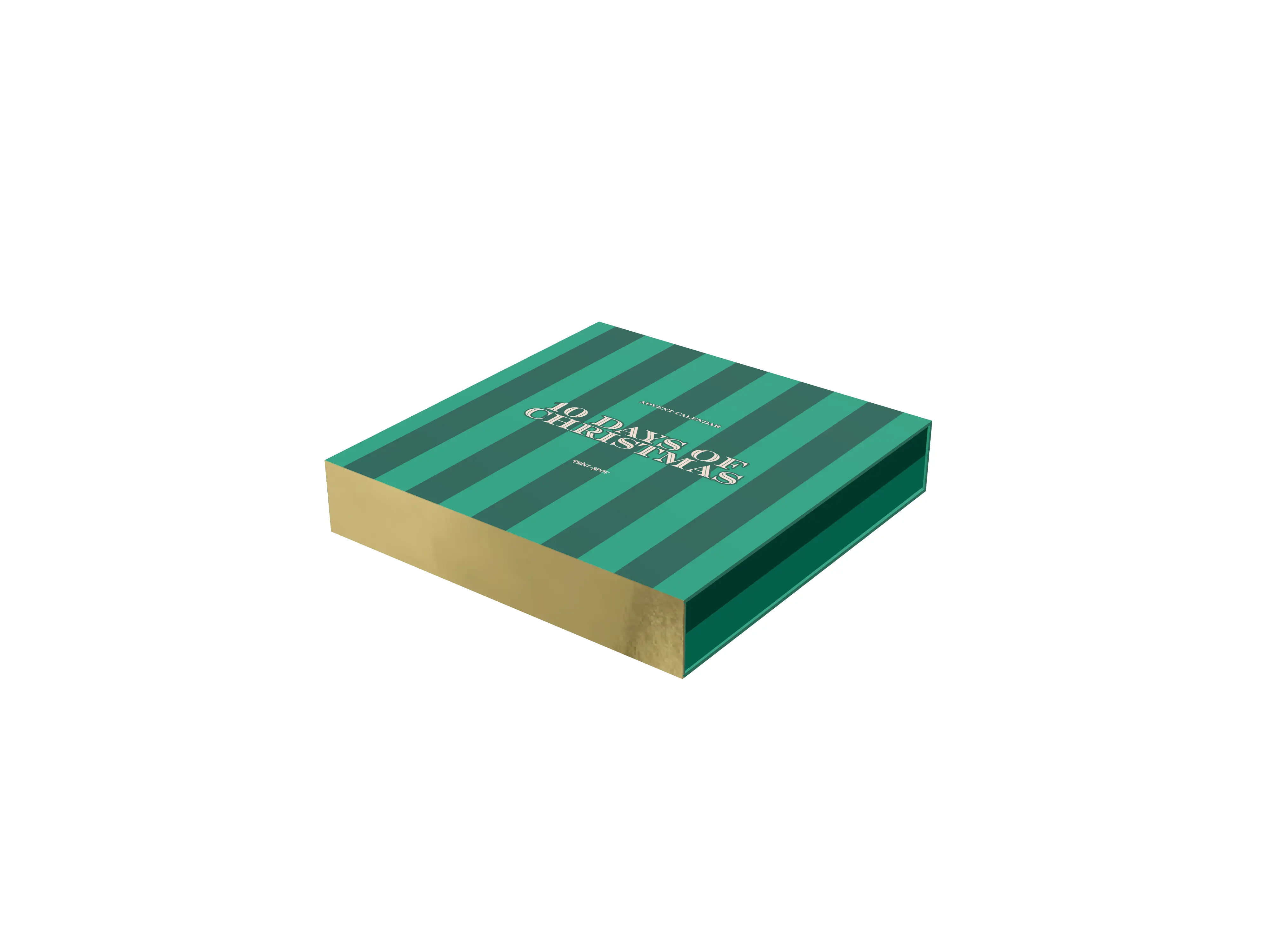 Pack x12 | Caja Adviento Cuadrada (24 Días)