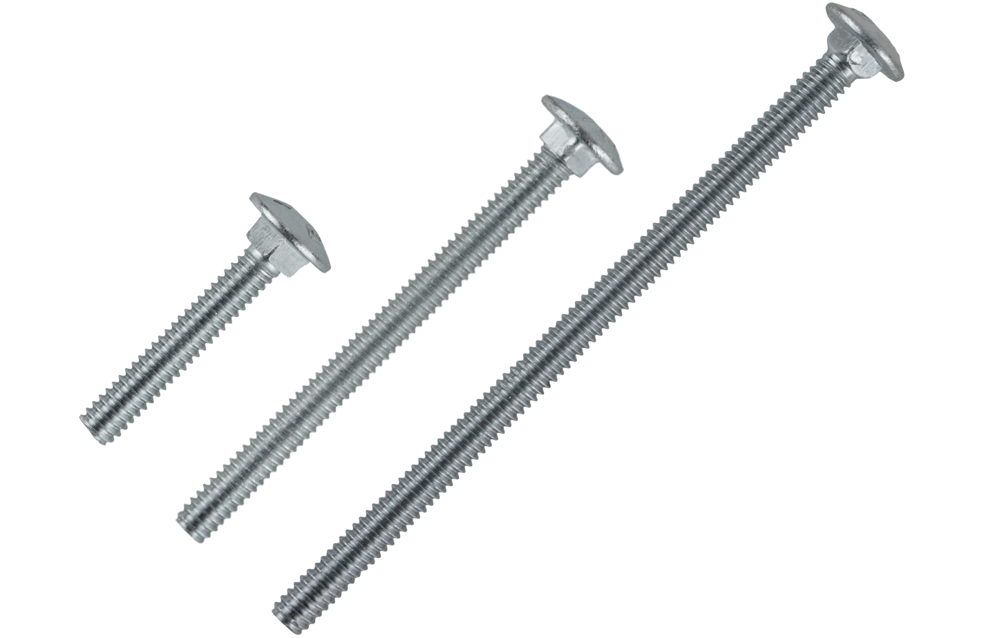 Perno de Carruaje Galvanizado 1/4" HILLMAN