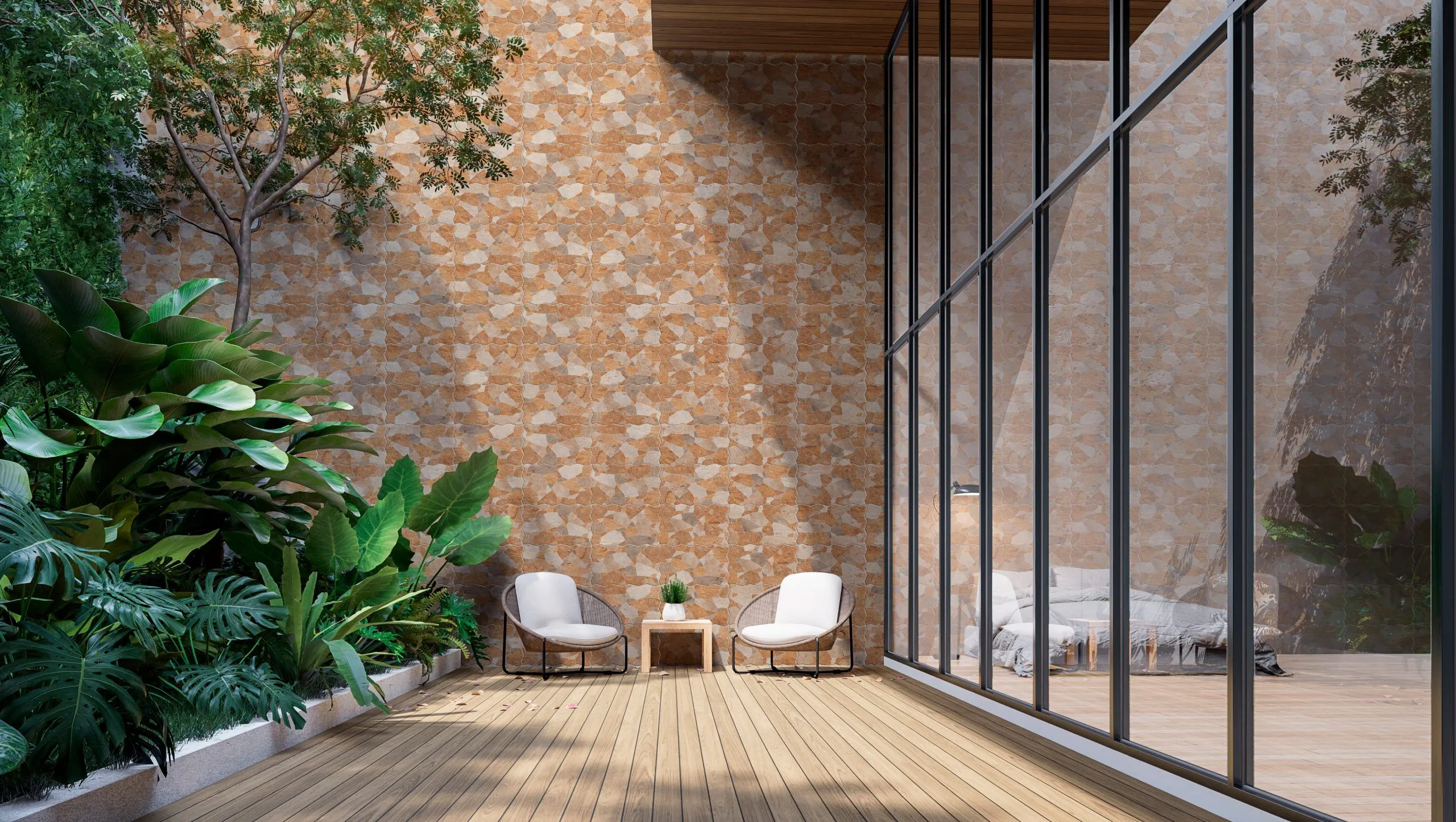 Cerámica Ribazo Arena Brillo 29X49.5 CM 11 Piezas
