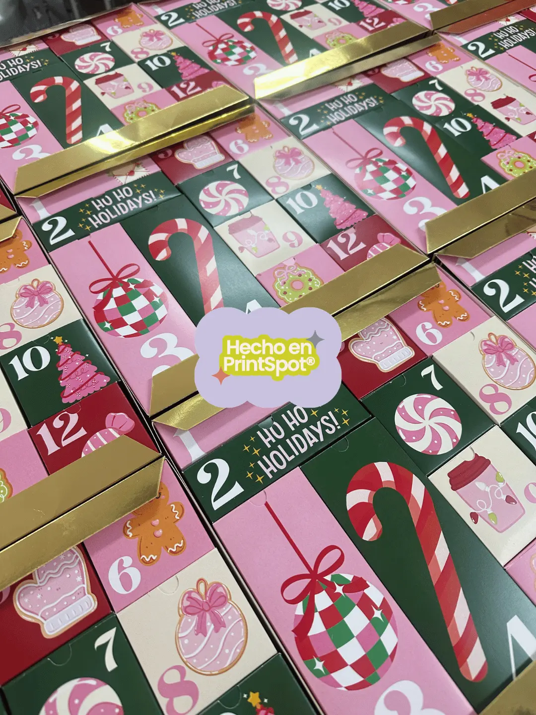 Pack x12 | Caja Adviento Cuadrada (12 Días)