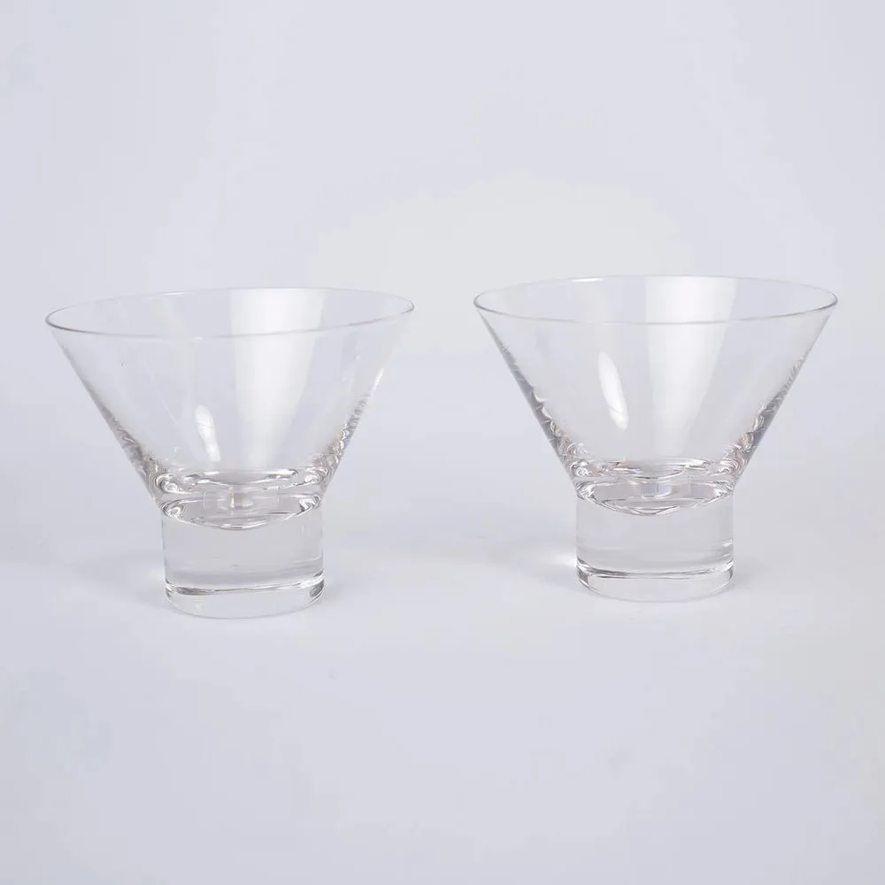 Vasos De Vidrio 150 ml 2 Piezas DANNY HOME CRY02-media-69820