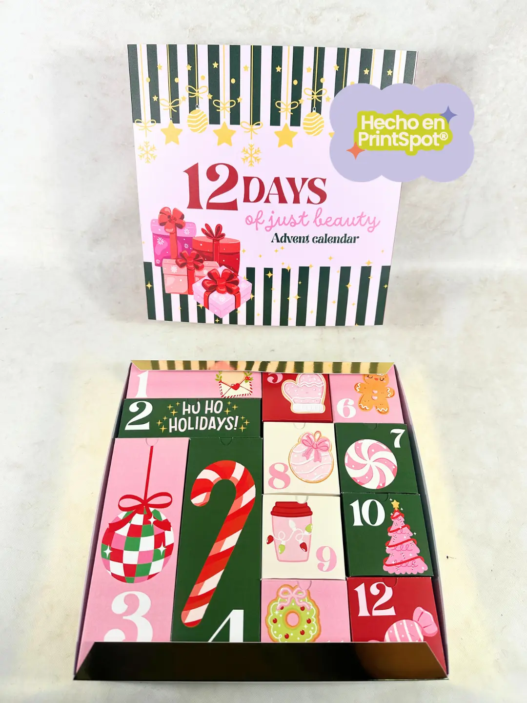 Pack x12 | Caja Adviento Cuadrada (12 Días)-media-69239