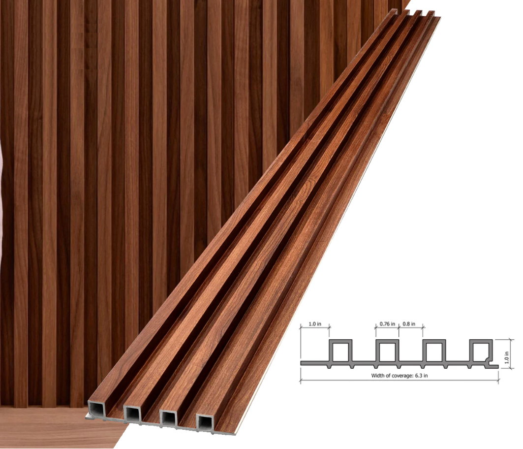 Panel WPC 16CM X 24MM X 2.9M LJ24820T Cafe-main-image