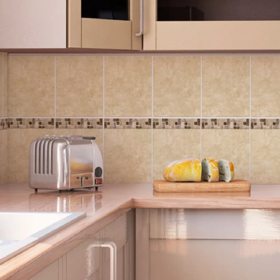 Azul Sevilla 1 Beige 23X33.4 CMS 18 Piezas 1.50 M2