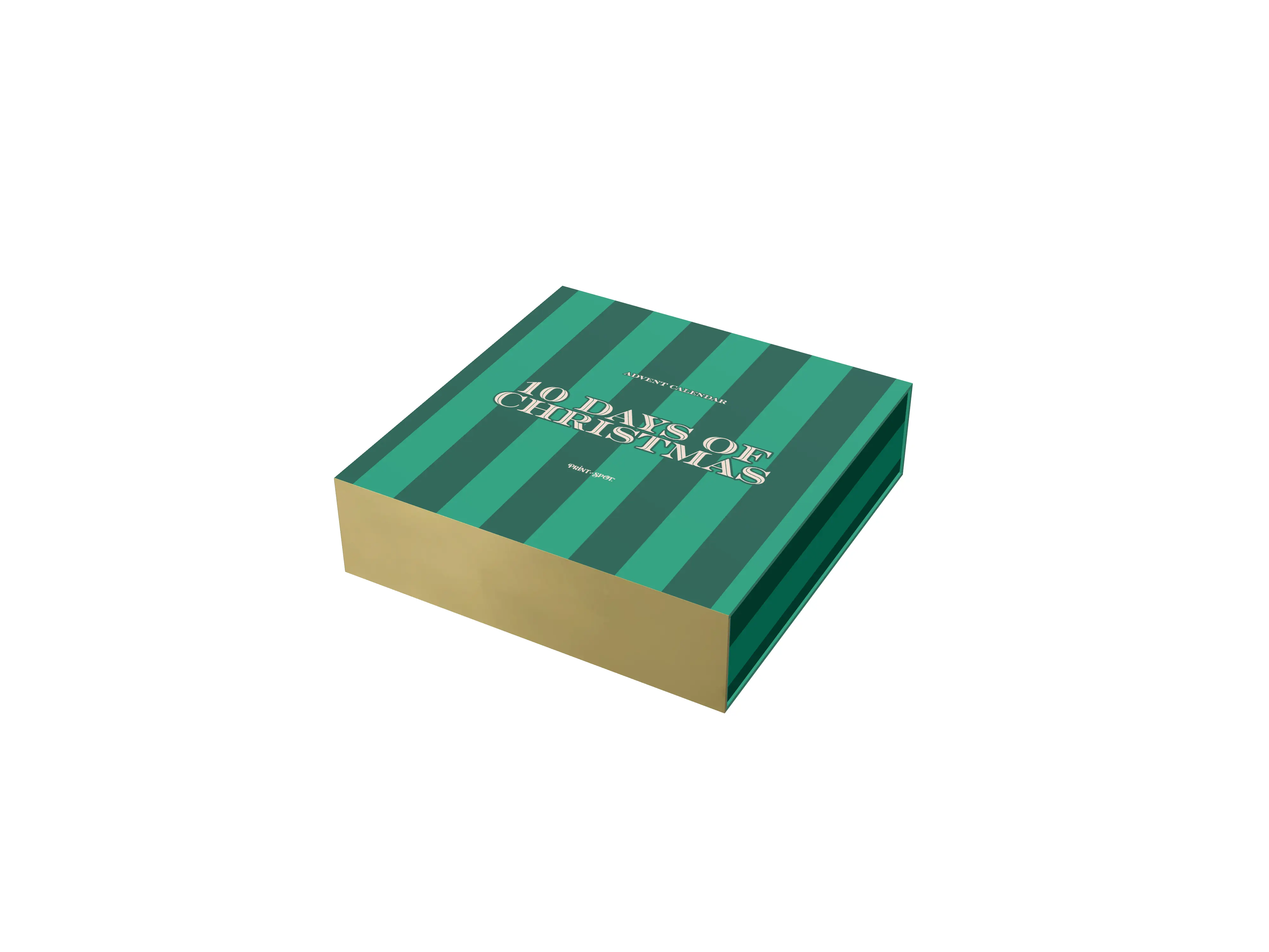 Pack x12 | Caja Adviento Cuadrada (12 Días)