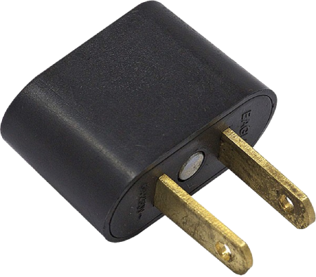 Enchufe Adaptador Negro EAGLE 776BK-main-image